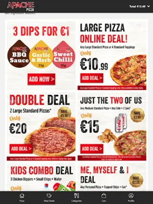 Apache Pizza App android App screenshot 4