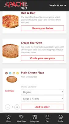 Apache Pizza App android App screenshot 6