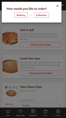 Apache Pizza App android App screenshot 8